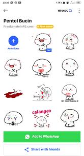 Cara memunculkan stiker islami sdi wa dengan mudah download kumpulan apk stiker whatsapp terbaru. Download Stiker Wa Pentol Uwu Full Pack Terbaru 2021