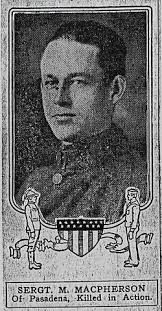 Sgt William Maxfield MacPherson (1893-1918)