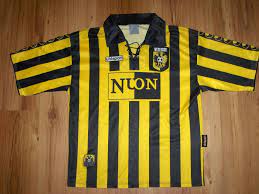 Sport · professional sports team. Vitesse Arnhem Home Fussball Trikots 2000 2001 Sponsored By Nuon