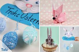 Zu ostern bastelt ihr mit dieser vorlage einen coolen 3d origami hasen. Osterhasen Basteln Aus Papier Vorlagen Diy Anleitung Talu De