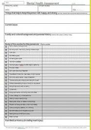 Pin On Mental Health Assessment Form
