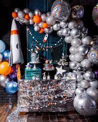 All created by our global community of independent web designers and. Midcity Decor Events Space Theme Party Space Party Space Birthday Party