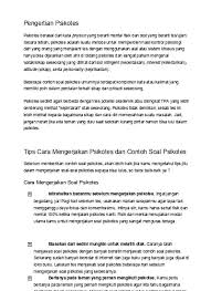 Soal psikotes umumunya berupa tes logika gambar (soal logika tes), psikotes deret gambar (tes beberapa contoh soal psikotes umumnya terdapat komponen kata atau kalimat yang memiliki poin. Contoh Soal Psikotes Dan Kunci Jawaban A