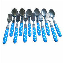 Sendok set ini terdiri dari 6pcs sendok besar, 6pcs sendok kecil, 6 pcs pisau roti dan 6pcs garpu. Sendok Garpu Polkadot 12pcs Biru Shopee Indonesia