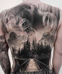 120+ outlaw biker tattoos for guys (2021) motorcycle designs harley davidson biker tattoos do not hold any special meaning but they are very popular among bikers. 68 Best Back Tattoos Tattoo Insider