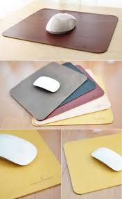 21 Diy Mouse Pad Ideas That You Can Make Easily Leather Mouse Pad Leather Mouse Diy Mouse Pad