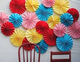 Diy Make A Paper Fan Photo Backdrop Paper Fan Decorations Paper Decorations Paper Fans