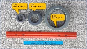 Ferrite Ring Toroid Specs Palomar Engineers