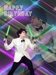 Tarjeta De Felicitacion Fiesta De Cumpleanos Jin De Kaptenzissou In 2021 Bts Birthdays Bts Happy Birthday Bts Memes Hilarious