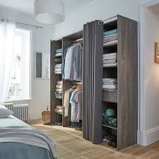 Dressing Extens V3 Chene Cendre Dressing Pas Cher Idee Deco Rideaux Lit Design