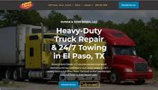 Truck Repair & Towing Service in El Paso, TX | Duran & Sons