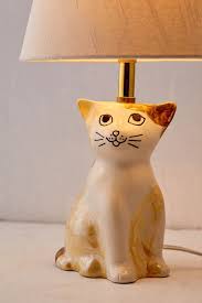 ceramic cat table lamp cat lamp lamp table lamp