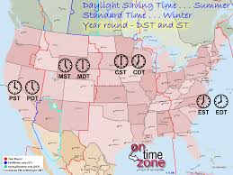 Time Zone Chart Time Zones Map Time Zone Map North