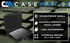 (15.6) gaming pc laptop case sleeve memory foam bag black. Amazon Com Casematix 17 3 15 6 Inch Laptop Hard Case Compatible With Dell Alienware Laptops Alienware M15 Area 51m Aw17r4 Aw15r3 And More Laptops Up To 18 Inches With Custom Waterproof Design Electronics