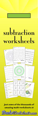 The students are supposed to do subtraction and addition, and write the numbers in engli. Subtraction Worksheets For Math Practice
