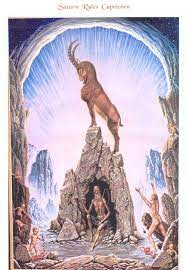 Johfra Bosschart Capricorn Mtn Goat Ambition Success Mtn Top Capricorn Art Goat Art Art