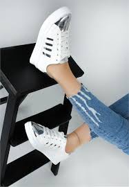 558235316302778438 Tenis Branco Feminino Tenis Da Moda Sapatos
