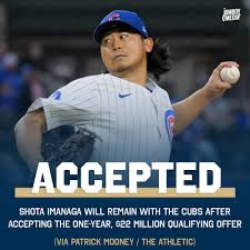 Talkin' Baseball] Shota Imanaga will remain with the Cubs in 2026 : r/baseball