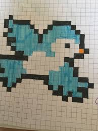 Oiseau Bleu Pixel Art Oiseau Pixel Art Image Pixel Art