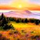 "Summer Sunset in the Whites", PAINT & SIP