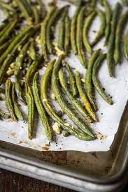Once all of your beans have been strung and broken into manageable sized pieces, you will fill the kitchen sink with cold water. Best Ever Oven Roasted Green Beans The Wanderlust Kitchen