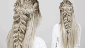 Crown hairstyle for short hair. Fishtail Braid Tutorial How To Do A Fishtail Braid