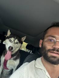 His name is Sheleg (Hebrew for snow) and he lives in Jerusalem!!