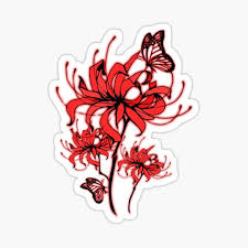 Lycoris Radiata Stickers for Sale | Redbubble