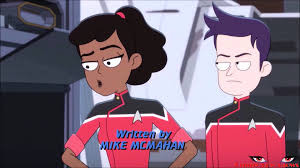 Star Trek EBONY BALLBUSTING nutshots, kick in the balls BB toons Lower Decks