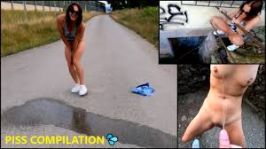 Писающие на улице, подборка