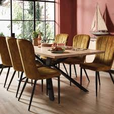 Dining table sets the overall mood of the space and our table will bring bright colors and positivity to your dining room. Copenhagen White Oak 200cm Dining Table 6 Mason Amber Chairs