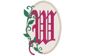 Download Olde English Monogram Letter W Creative Fabrica SVG Cut Files