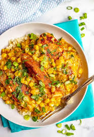 Creamy chicken and rice made in just one skillet with minimal prep! Skillet Chicken With Creamed Corn Family Food On The Table