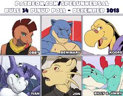 Post January 2019 Rule 34 Pinup Poll by SpelunkerSal from Patreon |  Kemono