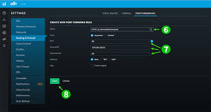 Now i decided to get a cloud key to have everything centralized, in case my computer crashes while i'm out of office. Enable Port Forwarding For The Unifi Security Gateway 3p Cfos Software