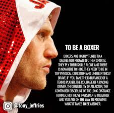 You rarely get a hater who has boxed because they know what it takes to get  in there. ⁣⁣⁣ ⁣⁣⁣ I remember when I was boxing, I used to think “This is