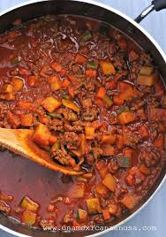 Bistec Ranchero En Salsa Roja Receta De Picadillo De Carne Molida En Salsa Roja Receta Picadillo De Carne Carne Molida En Salsa Comida Sin Carne