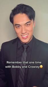 Crowley and Bobby Kiss