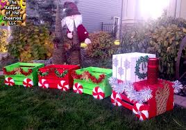 Christmas Crate Train The Keeper Of The Cheerios Christmas Decorations Diy Outdoor Christmas Train Inflatable Christmas Decorations