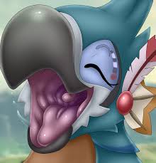 3324 - suggestive, artist:aerithsnakey, kass (zelda), bird, fictional  species, rito, ambiguous form, nintendo, the legend of zelda, the legend of  zelda: breath of the wild, beak, blue feathers, brown feathers, bust, eyes
