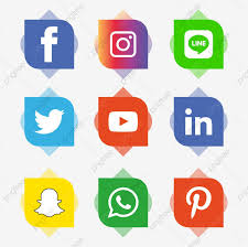 Social Media Icons Set Logo Vector Illustrator Social Icons Logo Icons Media Icons Png And Vector With Transparent Background For Free Download In 2020 Social Icons Social Media Icons Vector Logo