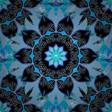 Jpeg with a white and dark background. Vintage Outline Illustration Floral Blue Black And Neutral Seamless Pattern Vector Flower Print Vector Tender Fabric Pattern Royalty Free Cliparts Vectors And Stock Illustration Image 96517756