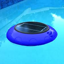 Shop Evolution Floating Led Solar Pool Light Blue Overstock 11763286