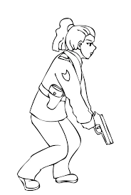 Check spelling or type a new query. Woman Police Officer Coloring Pages