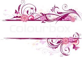 Ornamen undangan yang tersedia disini formatnya vector. Floral Background With Ornament And Stock Vector Colourbox