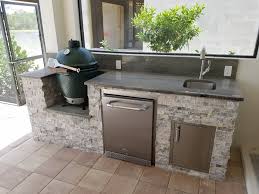 the big green egg outdoor kitchen