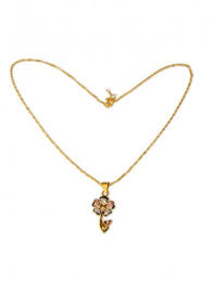 سلسله ذهب عيار 21 سلسلة ذهب بتعليقة شكل وردة ليزر عيار 21 خصم 20 على المصنعية Flawer Jewelry Jewelrymaking Love Women Ring Gold Gold Necklace Jewelry