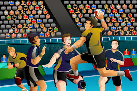 Bilder finden, die zum begriff handball passen. Handball Vektor Abbildung Illustration Von Schwarzes 49027433