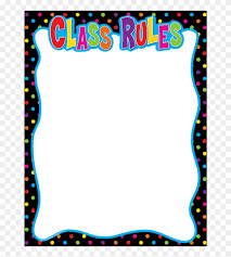 class rules chart tcr7707 teacher created resources