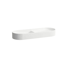 Fahm bathroom providing the quality bathroom basins at wholesale and the lowest price. Double Bowl Washbasin With Surface Structure Incl Ceramic Waste Cover Laufen Bathrooms